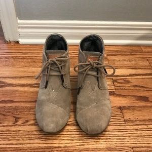 TOMS Suede Booties
